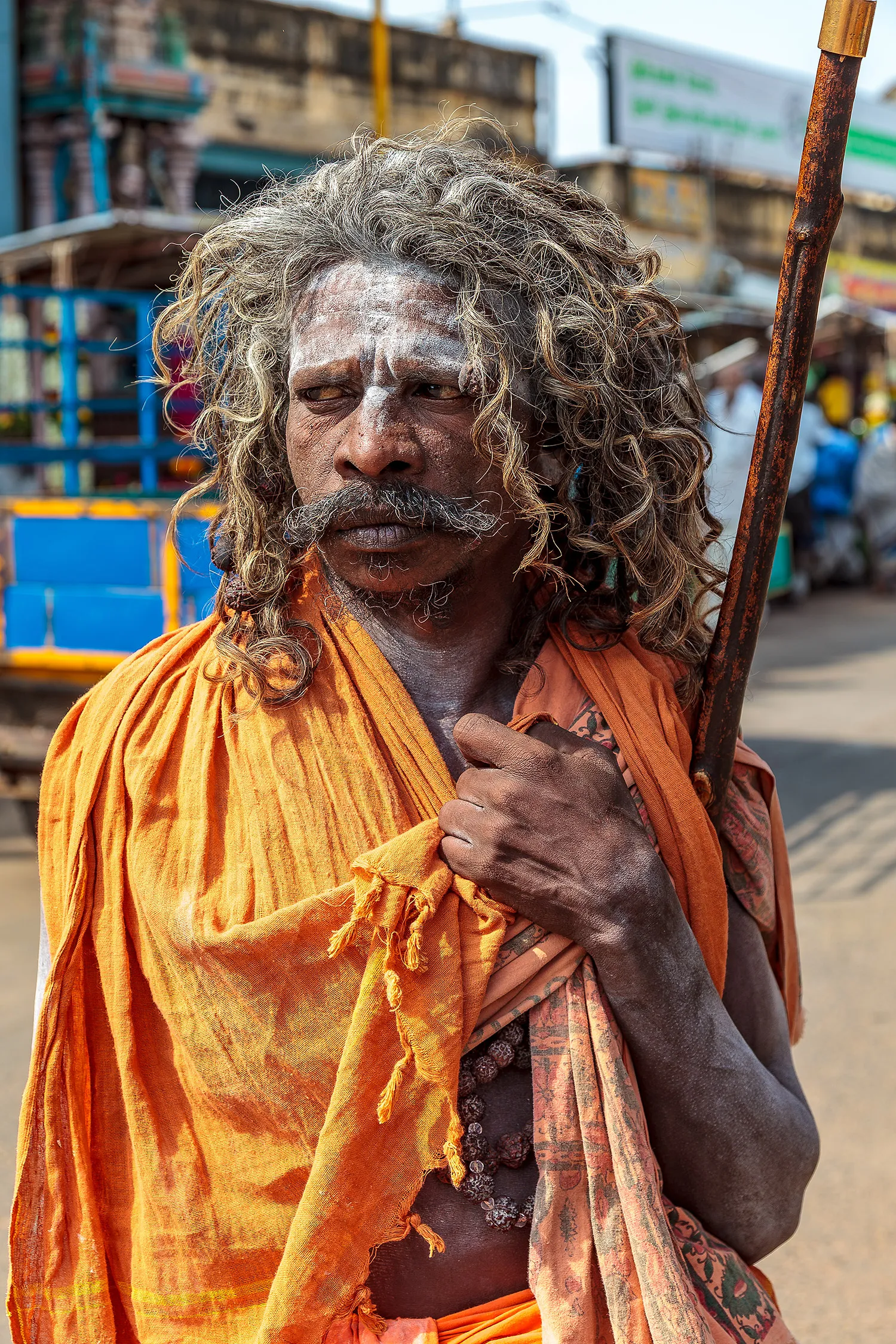 Religious-Beggar-Madurai-Tamil-Nadu