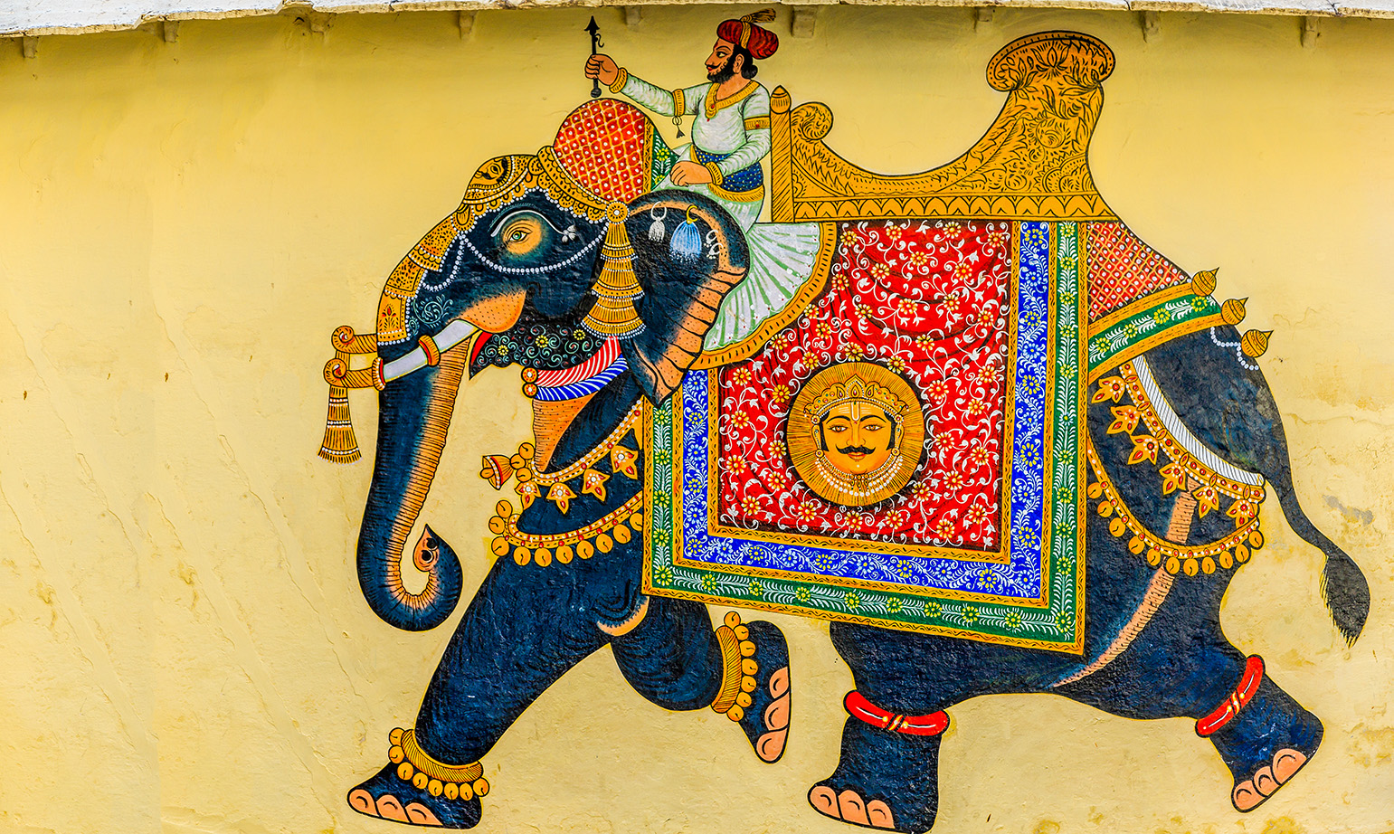 Mural at Moti Chowk - City Palace, Udaipur