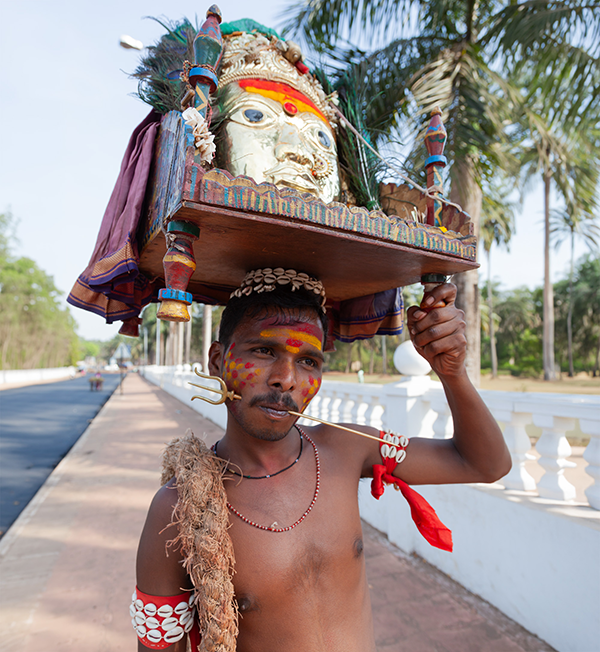 Traditional Goan Gandhi Circle, Goa